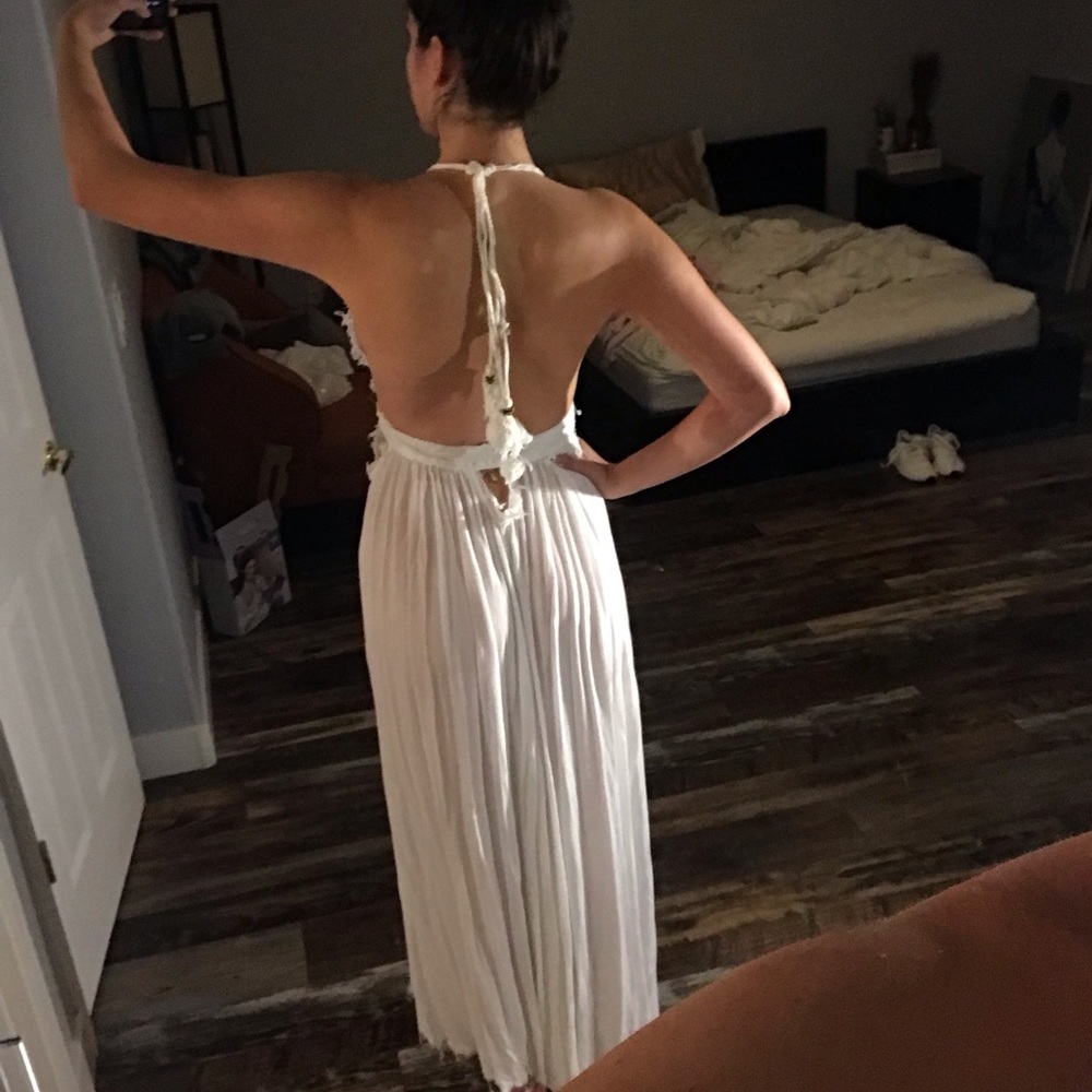 Freepeople long white boho dress 🌸 - Picture 8 of 8